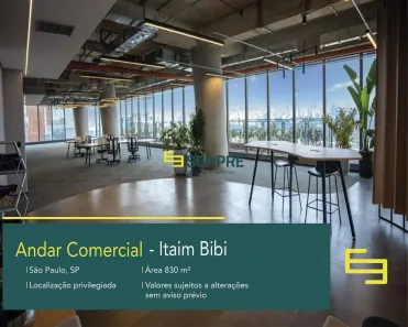 Imóvel Comercial para alugar, 830m² no Itaim Bibi, São Paulo