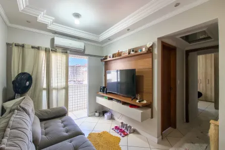 Apartamento com 2 Quartos à venda, 61m² no Guilhermina, Praia Grande