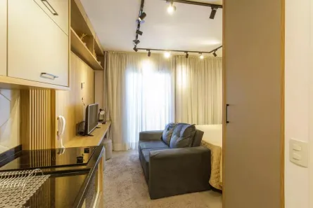 Kitnet com 1 Quarto à venda, 25m² no Indianópolis, São Paulo