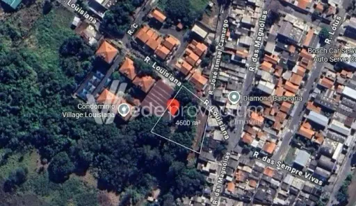 Lote/Terreno à venda, 4600m² no Chácaras Campos Elíseos, Campinas