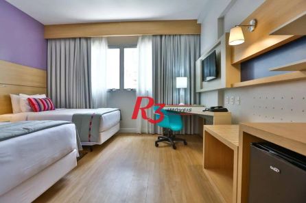 Flat com 1 Quarto à venda, 25m² no Gonzaga, Santos