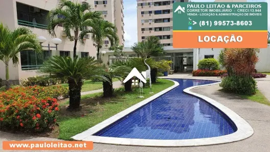 Apartamento com 3 Quartos para alugar, 70m² no Candeias, Jaboatão dos Guararapes