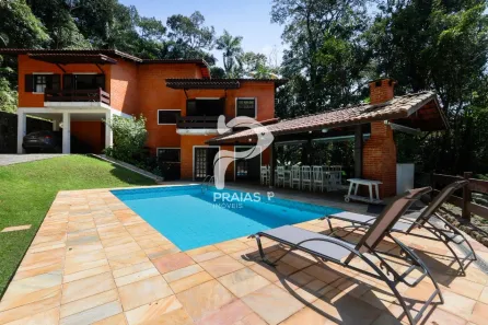 Casa de Condomínio com 5 Quartos à venda, 311m² no Balneario Praia do Perequê, Guarujá
