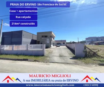 Casa com 5 Quartos à venda, 214m² no Praia do Ervino, São Francisco do Sul
