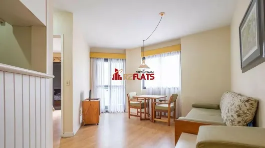 Flat com 1 Quarto para alugar, 35m² no Jardim Paulista, São Paulo