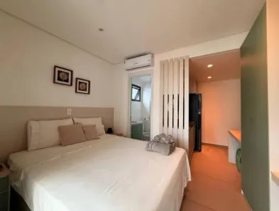 Apartamento com 1 Quarto para venda ou aluguel, 25m² no Brooklin Paulista, São Paulo