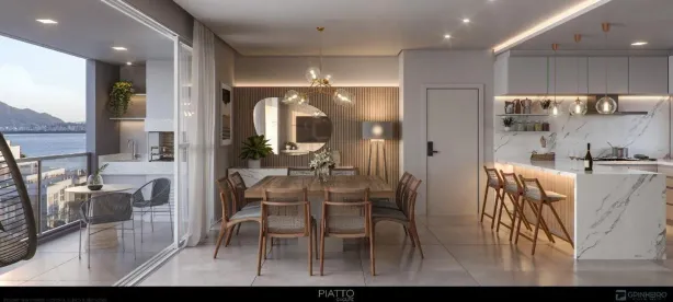 Apartamento com 3 Quartos à venda, 128m² no Cacupé, Florianópolis