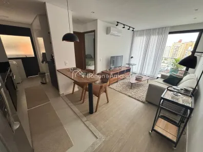 Apartamento com 1 Quarto para alugar, 51m² no Cambuí, Campinas