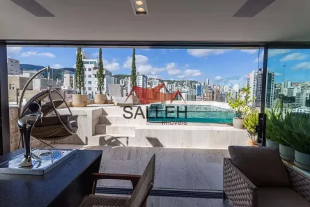 Cobertura com 3 Quartos à venda, 210m² no Sion, Belo Horizonte