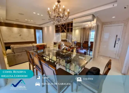 Apartamento com 3 Quartos à venda, 134m² no Ponta Negra, Manaus