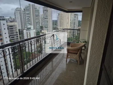Apartamento com 4 Quartos para alugar, 178m² no Campo Belo, São Paulo