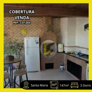 Cobertura com 3 Quartos à venda, 147m² no Santa Maria, São Caetano do Sul
