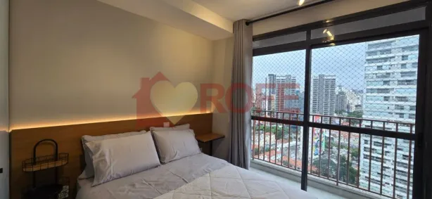 Apartamento com 1 Quarto para venda ou aluguel, 24m² no Pinheiros, São Paulo