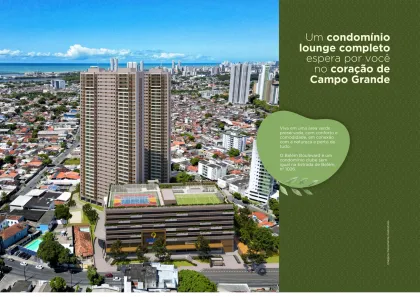 Apartamento com 3 Quartos à venda, 74m² no Campo Grande, Recife