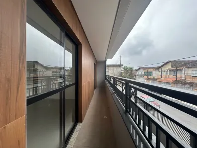 Casa de Condomínio com 2 Quartos à venda, 55m² no Sítio do Campo, Praia Grande