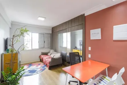 Kitnet com 1 Quarto à venda, 39m² no Indianópolis, São Paulo