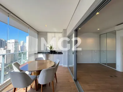 Apartamento com 1 Quarto para alugar, 46m² no Moema, São Paulo
