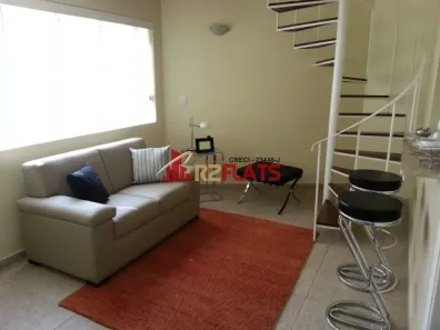 Flat com 1 Quarto para alugar, 45m² no Vila Nova Conceição, São Paulo