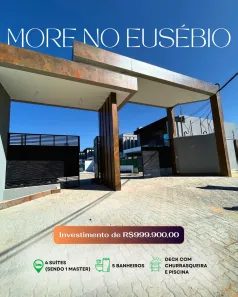 Casa de Condomínio com 4 Quartos à venda, 191m² no Pedra, Eusébio