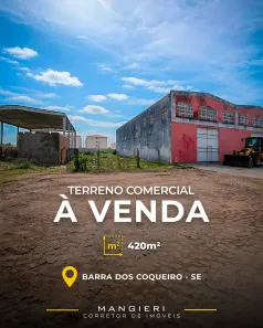 Lote/Terreno à venda, 420m² no Atalaia Nova, Barra dos Coqueiros