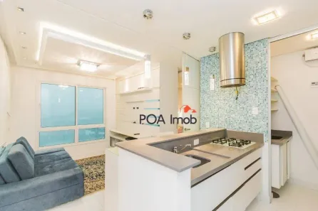 Apartamento com 1 Quarto para alugar, 37m² no Três Figueiras, Porto Alegre