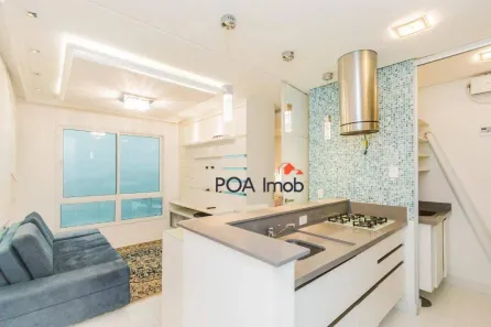 Apartamento com 1 Quarto para venda ou aluguel, 37m² no Três Figueiras, Porto Alegre