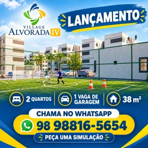 Apartamento com 2 Quartos à venda, 38m² no São Raimundo, São Luís
