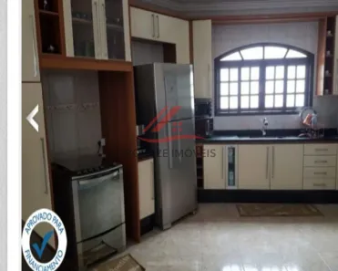 Sobrado com 3 Quartos à venda, 217m² no Pouso Alegre, Ribeirão Pires
