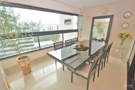 Apartamento com 4 Quartos para alugar, 134m² no Vila da Serra, Nova Lima