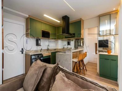 Apartamento com 1 Quarto à venda, 38m² no Santo Amaro, São Paulo