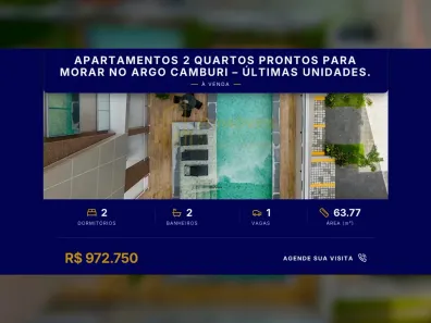 Apartamento com 2 Quartos à venda, 63m² no Jardim Camburi, Vitória
