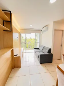 Apartamento com 2 Quartos para alugar, 60m² no Ponta Negra, Manaus