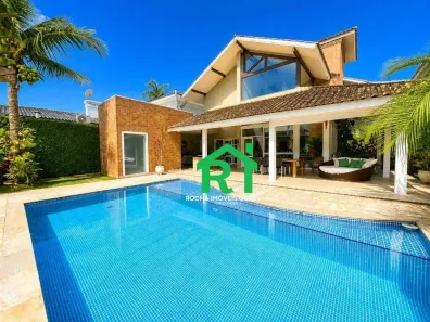 Casa de Condomínio com 4 Quartos à venda, 324m² no Jardim Acapulco, Guarujá