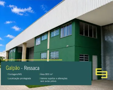 Galpão/Depósito/Armazém para alugar, 800m² no Jardim Laguna, Contagem