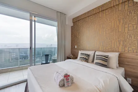 Apartamento com 1 Quarto para alugar, 22m² no Sé, São Paulo