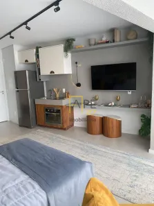 Apartamento com 1 Quarto à venda, 24m² no Cidade Monções, São Paulo