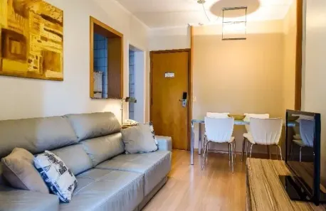 Flat com 2 Quartos para alugar, 42m² no Cidade Monções, São Paulo
