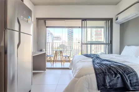 Apartamento com 1 Quarto para alugar, 21m² no Vila Clementino, São Paulo