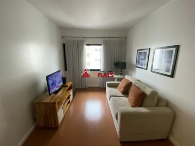 Flat com 1 Quarto para alugar, 45m² no Itaim Bibi, São Paulo