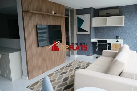 Flat com 1 Quarto para alugar, 57m² no Vila Nova Conceição, São Paulo
