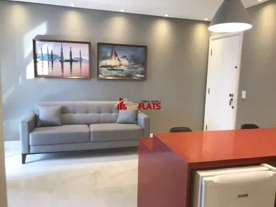 Flat com 1 Quarto para alugar, 40m² no Itaim Bibi, São Paulo