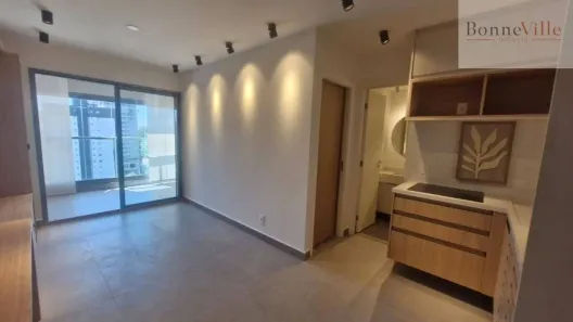 Apartamento com 1 Quarto para alugar, 43m² no Santo Amaro, São Paulo