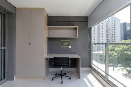 Apartamento com 1 Quarto para alugar, 53m² no Higienópolis, São Paulo
