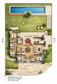 Casa de Condomínio com 4 Quartos à venda, 233m² no Ouro Fino, Santa Isabel