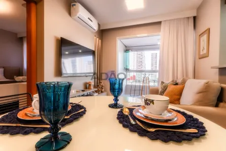 Apartamento com 1 Quarto à venda, 45m² no Setor Marista, Goiânia