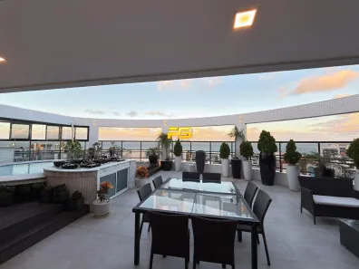 Cobertura com 4 Quartos para alugar, 460m² no Tambaú, João Pessoa