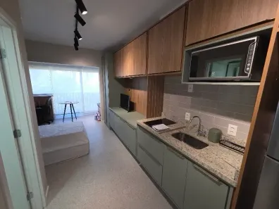 Apartamento com 1 Quarto para alugar, 24m² no Paraíso, São Paulo