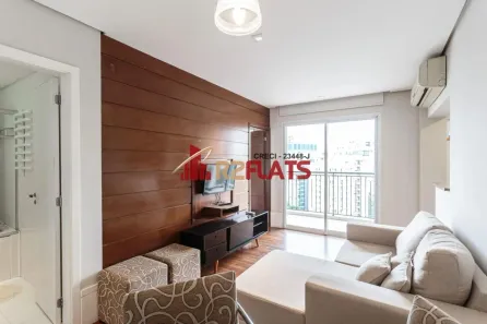 Flat com 1 Quarto para alugar, 48m² no Vila Nova Conceição, São Paulo