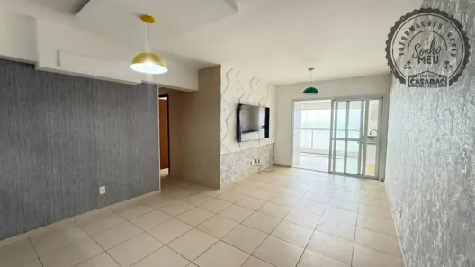 Apartamento com 3 Quartos para alugar, 111m² no Boqueirão, Praia Grande