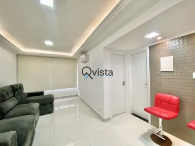 Apartamento com 1 Quarto para alugar, 60m² no Pitangueiras, Guarujá